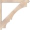 Ekena Millwork Balboa Arts & Crafts Smooth Outlooker, Douglas Fir, 5 1/2"W x 44"D x 44"H OUT06X44X44BOA03SDF - alternate 3